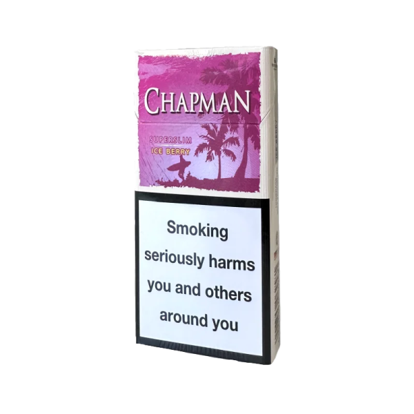 Сигарети Chapman SuperSlim Ice Berry (Чапман Суперслімс Ягоди з льодом)