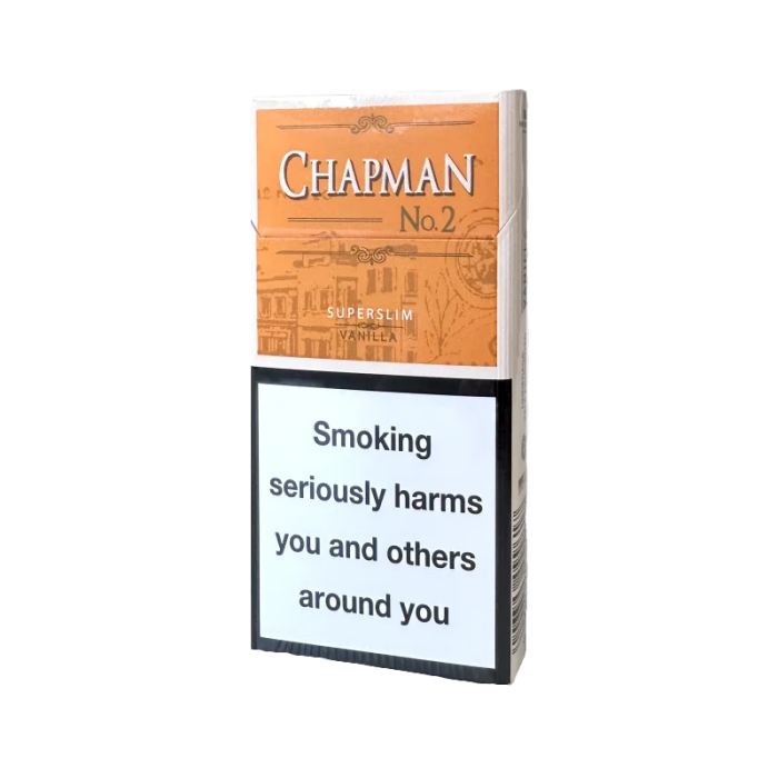 Сигареты Chapman SuperSlim Vanilla (Чапман Суперслимс Ваниль)